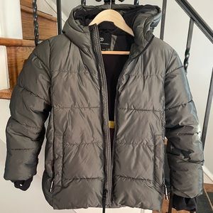 Fleece lined Winter jacket, size 8-10